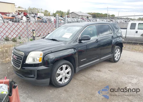 2017 GMC Terrain Sle-1 z USA, uszkodzony, nr VIN 2GKALMEK6H610051